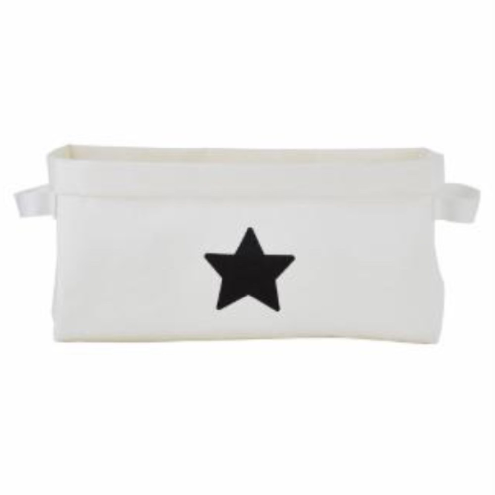 STEPHAN BABY: Set of 2 White Washable Paper Sturdy Organizers / Holders